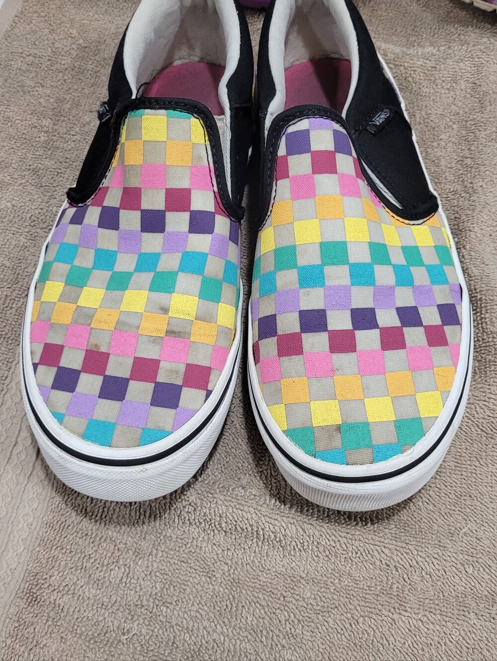 Vans Black and White Women's Sneakers